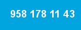 958 178 11 43